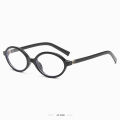Vintage Y2k Nerd Sunglasses Oval Shape UV400 Protection Women Glasses Podazz. 