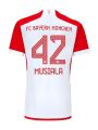 FC bayern Home kit 23/24 - Jamal Musiala Kit - football jersey. 