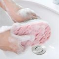 2/1pcs Soft Bath Sponge Body Scrub Bast Wisp Massage Brush Washcloth Skin Scrubber Relax Exfoliating Skincare Shower Accessories. 