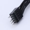 Computer Motherboard Front 9-PinHD Audio Connector Cable for Desktops and Laptops Mainboard. 