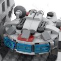 Interstellar Movie Series Starfighters Building Blocks Creative Mustafa Planet Scene Military Bag Model DIY Bricks Toys For Kids. 
