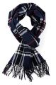 Winter Woolen Muffler for Men and Women - Soft Kashmiri Feel, Checkered Pattern, 68 Inches, Multi-Color. 