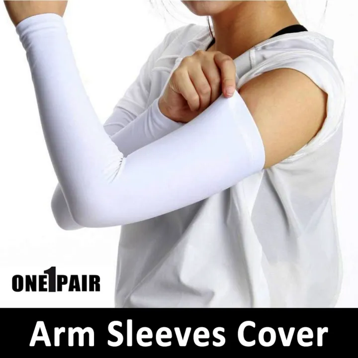 (2%20Pcs/1%20Pair)%20Cooling%20Arm%20Sleeves%20for%20Men,%20Women%20and%20Girls%20UV%20Protective%20Long%20Sun%20Sleeves%20Hijab%20Arm%20Cover%20up%20Sleeves%20to%20Cover%20Arms%20JK%20Cart%20Cooling%20Clothing%20Cycling%20Golf%20Running%20Driving%20Moisture%20Wicking%20&%20Stretch%20-%20Image%202