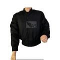 Flight Jacket | Bomber Jacket | Military Jacket (Black). 