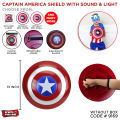 Marvel Avenger Superhero Captain America Toy Shield_For Kids Children Toys_Action_Armor_Role-Play Set With Light and Sound. 