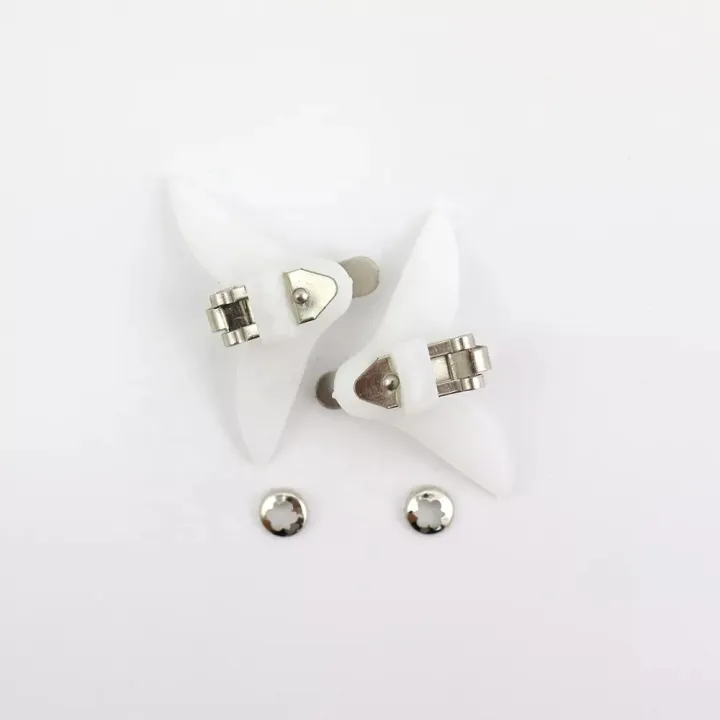 25Pcs%20Ready%20To%20Ship%20Wholesale%20Plastic%20&%20Metal%20White%20Color%20Clip%20On%20Tie%20Hardware%20Necktie%20Clip%20-%20Image%203