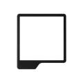 Silicone material Fashion silicone mirror Lightweight 14.5x16.5x13cm Portable mirror Self grips mirror Washroom mirror Travel size Shatterproof mirror for Bathroom mirror Shower mirror Travel mirror. 