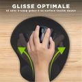 Original Mouse Pad With Cooling Gel & Foam - Thumb Shape Mousepad With Wrist Rest - Washable Mouse Mat & Non Slip. 