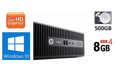 Computer HP, Core i5, 6th Gen PC, 8gb DDR4 Ram 2133p, 500Gb Hard disk, , CPU only, Hp ProDesk 400 G3, Desktop PC