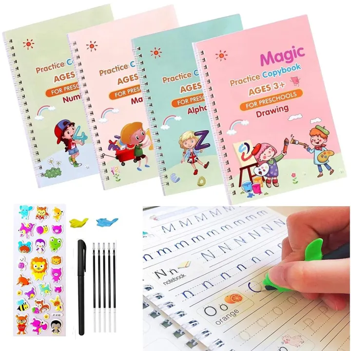 Set%20of%204%20Sank%20Magic%20Learning%20Book%20with%20Magic%20Pen%20&%205%20refills,%20Practice%20book%20For%20Montessori%20children%20Tracing%20Handwriting%20%7C%20First%20Learning%20Books%20for%20Kids%20%7C%20Preschool%20Learning%20Book%20for%20Kids%20%7C%20Baby%20Learning%20Books%20%7C%20Kids%20First%20Learning%20Book%20-%20Image%202