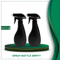 Black HDP Spray Bottle Empty (Pack of 2). 