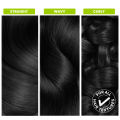 LUVVEL BLACK Hair Darkening Shampoo 200ml - Natural Black - For Men & Women - Faster & Long Lasting. 