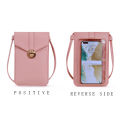 Women PU Shoulder Bag Wallets Touch Screen Cell Phone Purse Pocket Crossbody Mobile Phone Bag Strap Handbag For Women Girls. 