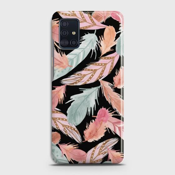 Samsung%20A51%20Cover%20-%20SkinLee%20HQ%20Hard%20Case%20-%20Colorful%20Feather%20Leaves%20-%20SKINLEE-581-1-603-432%20-%20Image%202