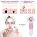 9 in 1 Electric Facial Massager Brush Waterproof Facial Cleansing Brush Body and Face Skin Cleansing for Deep Cleansing Gentle Exfoliating and Removing Blackhead CNAIER 100% Orignal Product. 