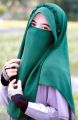 Crown Style Instant Pinless Hijab/Scarf/ with Naqab for Womens/girls. 