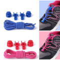 1Set Stretching Lock Lace 25 Colors Shoe Laces Elastic Sneaker Shoelaces Shoestrings Running Jogging Triathlon. 