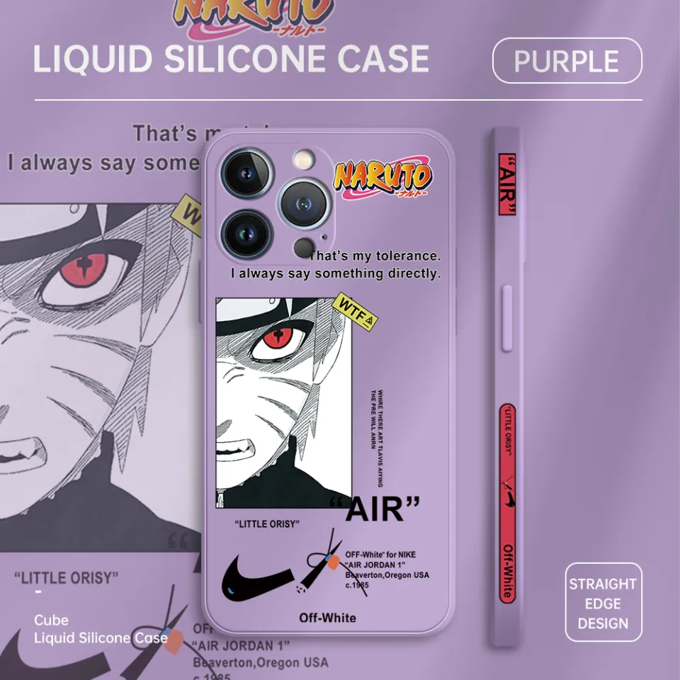 Custodia di silicone compatibile con Xiaomi 12 Custodia trasparente Cover per smartphone trasparente Prodotto ufficiale su licenza Manga Naruto Shippuden