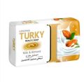Lexona Turkey beauty soap Milk and Almond pack of 6 Soap bar. 