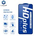 iPhone 15 Pro/15 Pro Max LITO HD Plus Full Screen Protector Tempered Glass Arc Edge Protective Film. 