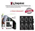 Memory Card Kingston 100% Original 32,64,128 GB microSD Canvas Select Memory Card with Adapter Best Price (5 Years Replacement Warranty). 