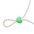 【Happytree】 50PCS Colorful Love Heart Shape Silicone Cord Locks Adjustable Mask Drawstrings Toggles Non Slip Stopper Lanyard Buckle Tools. 