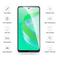For Infinix Smart 8 2Pcs Full Screen Tempered Film for Infinix Smart 8 6.6inch HD Scratch and Fingerprint Resistant Transparent Tempered Glass Screen Protector. 