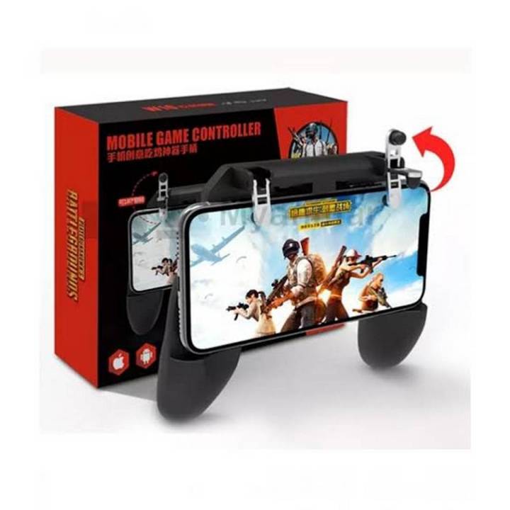 W10 Pubg Controller Mobile GamePad Joystick For Mobile Phone Game Pad Trigger