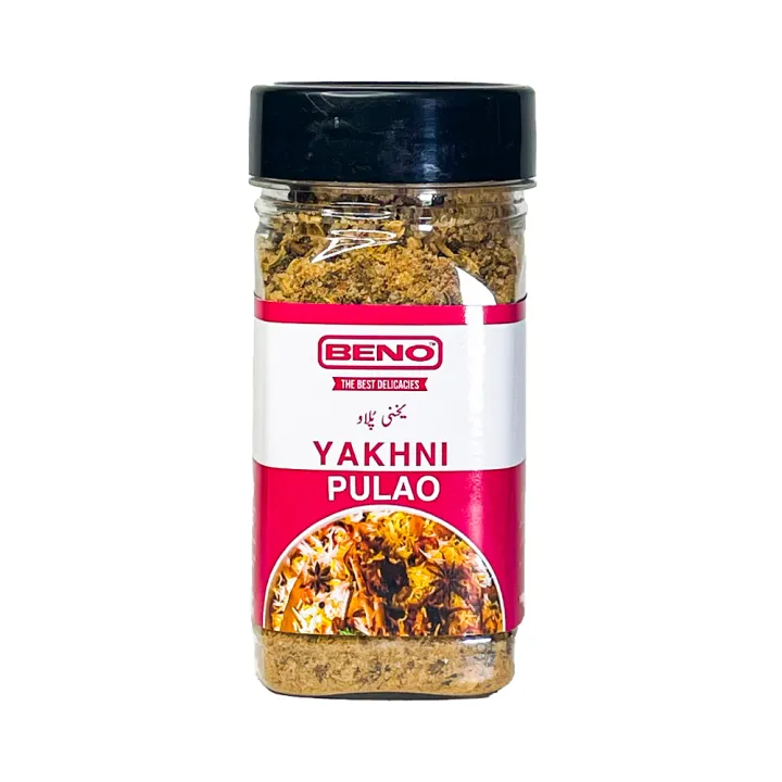 "Beno%20Yakhni%20Pulao%20Family%20Pack%20-%20160g:%20A%20Culinary%20Delight%20for%20the%20Entire%20Family!"%20Yakhni%20Pulao%20Masala%20%7C%20yakhni%20pulao%20masala%20mix%20%7C%20beno%20yakhni%20pulao%20-%20Image%202