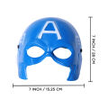 Marvel Captain America Mask For Kids, Super Hero Costume Birthday Toy Gift for Children Cosplay For Kids : FNvJQBe7. 