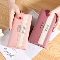 Wallet for Women - New Fashion Long Trifold Purse and Wallet for Girls. 
