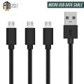 Micro USB Data Cable, USB Fast Charging Cable, 1M Micro USB High Speed Data Transfer Fast Charging Cable for Android Devices by Aura Mart. 