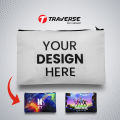 Traverse Customized Digitally Printed Pencil Pouch By Traverse. Both sides Printed. 