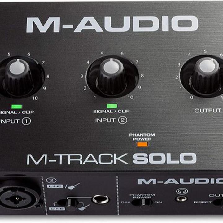 M Audio M Track Solo USB Audio Interface