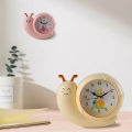 Children's Cute Alarm Clock Creative Cartoon Snail Small Bedroom Home Wall Decor Hanging Table Clock. 