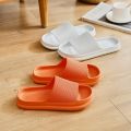 New Thick Platform Bathroom Home Slippers Women Men Soft Sole Eva Indoor Slides Female Sandals 2022 Summer Non-Slip Slippers. 