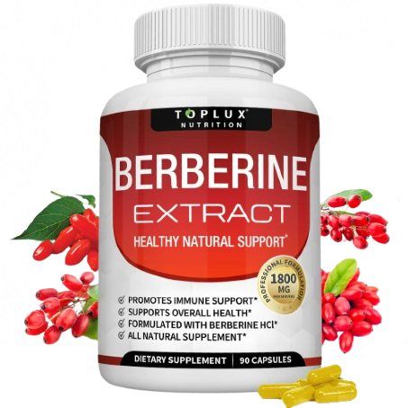 Toplux Nutrition Berberine Extract Capsules On Daraz