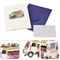 Birthday Cards Card Greeting 3D Blessing Party Shower Baby Thank Happy Postcards Kids Invitation Car Flower Folding Supplies. 