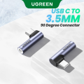 UGREEN type-c to 3.5mm jack earphone cable 3.5mm AUX USB C audio adapter for For Xiaomi Mi 13,Huawei Nova 13 Mate 70 Pro P50 Pro Honor 100 Pro, OnePlus 13. 