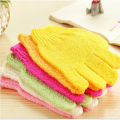 Exfoliating Bath Gloves Resistance Face Body Massage Random Color Peeling Wash Skin Rubbing Mud Mitt Shower Scrub Nylon Glove. 
