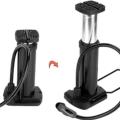 Mini Foot Air Pump for Bicycle, Bike, Scooter, Scooty, Car, Swimming Pool and Football Hand Ball Inflator - Portable Mini Hand Pump with Extra Nozzle for Different Purpose. 