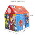 Marvel Avengers PVC Vinyl Plastic Tent House Jumbo Size With Connectors and Pipes Set for Kids. 