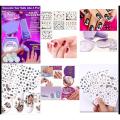Nail Art Stamping kit Including 2 Multiple Design Art stickers. 