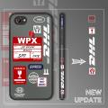 UCUC for OPPO F7 Back Cover Creative Stickers Side Printed Pattern Design Phone Cover Frosted Transparent Hard Phone Case. 