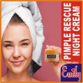 Malamah Dr Blush Pimple Rescue Daily Night Cream AntiAcnes & Anti Pimple Cream (4 DAYS EFFECTIVE) 56g. 