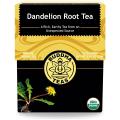 Organic Dandelion Root Tea -Free Tea  – Caffeine-Free Tea with a Rich, Earthy Taste, Natural Source of Vitamins, Minerals, and Antioxidants, Kosher, GMO-Free 200gms. 
