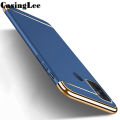 CasingLee For OPPO A53 Case Hard 3 In1 Ultra Slim Matte Plating Phone Full Protection back cover for OPPO A53 Phone cases cover. 