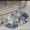 Water-Resistant Floor Mat, Room Mat, Bath Mat, Entrance Mat, and Modern Design Door Mat with Rubber Back Side. 