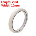 【Poggioio】 20M Adhesive Masking Tape White Writable Tape for Art Painting Sketch Car Sticker DIY Painting Paper School Supplies Stationery. 