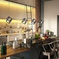 1 Pack Matte Black Pendant Light Fixtures Over Kitchen Island, Hanging Ceiling Lights, E26/E27 Medium Base, Bulbs not Included.. 